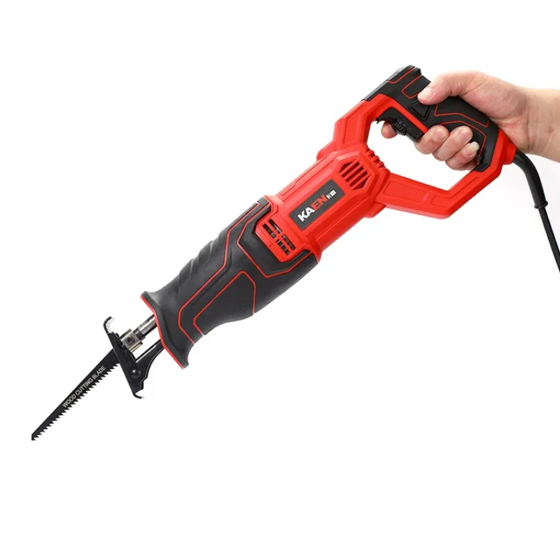 220V High Power Home Electric Reciprocating Saw Portable Mini Wood Metal Cutting Tools Garden Fruit Tree Branch Pruning Saws
