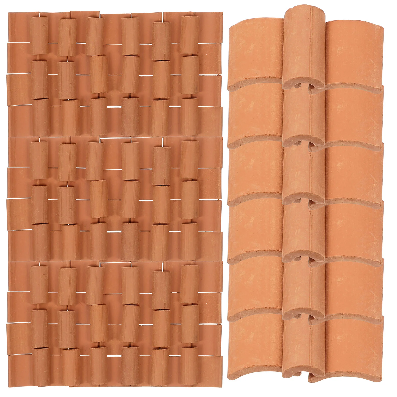 

Miniature Clay Roof Tiles Miniature Roof Tiles Micro Roof Tiles Decor Micro Roof Tiles Ornament Sand Table Roof Tiles