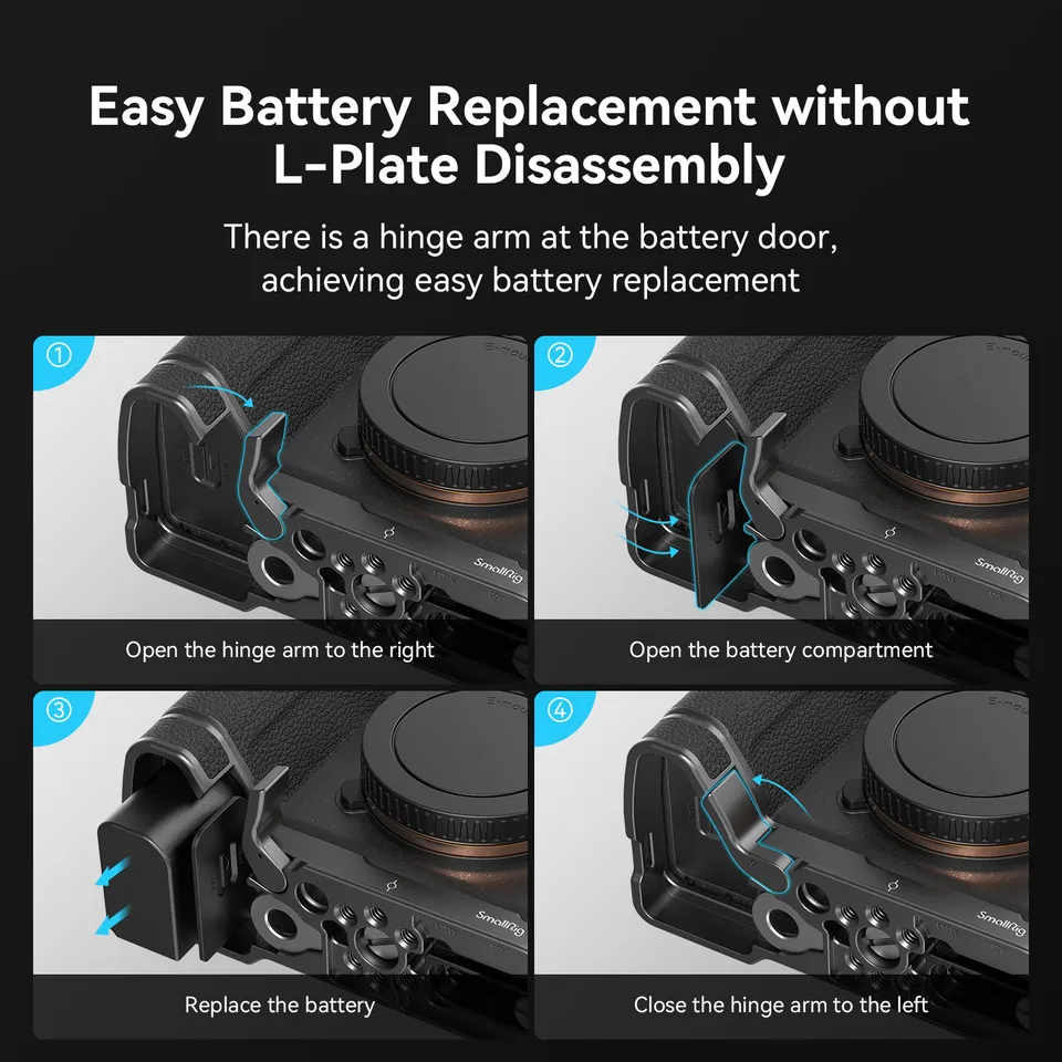 SmallRig A7R IV / A9 II専用Lプレート Amazon | SMALLRIG ベースプレート Sony A7R V/A7 IV 用 Arca 用