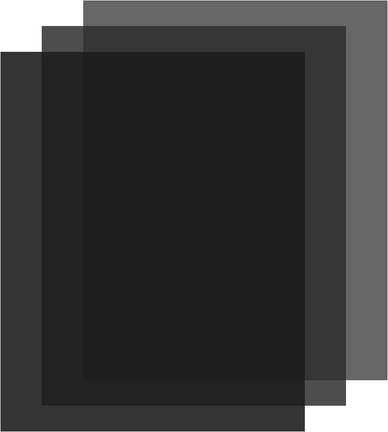 Photography ND Filter Gels Lighting Neutral Density Sheet ND 0.6,ND 0.9 for Pho