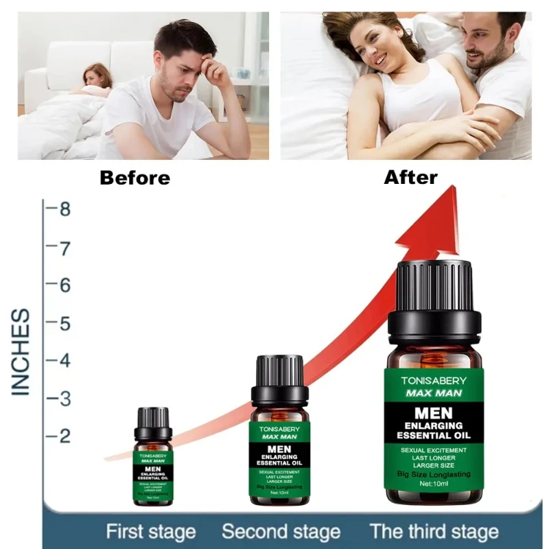 Increase Massage Essential Oils Penies Enlargment Oil For Men Enhance Dick Erection Penis Growth Thickening Oil Enlarge Big Cock