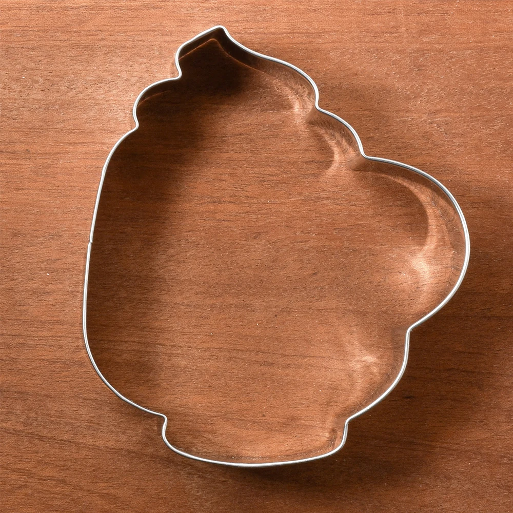 Cookie Cutter KENIAO Christmas Coffee Mug Cookie Cutter 10.5 CM Biscuit Fondant Sandwich Bread Mold Stainless Steel cookie cutter,baking mold,cookie mould