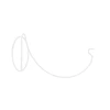 Practical Glass Ball Hook Plants Hanging Hook Flower Pots Display Stand for Home 3