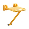 Manufacturer wall mounted shower chair folding shower seat ABS material shower stool seat for elderly 6