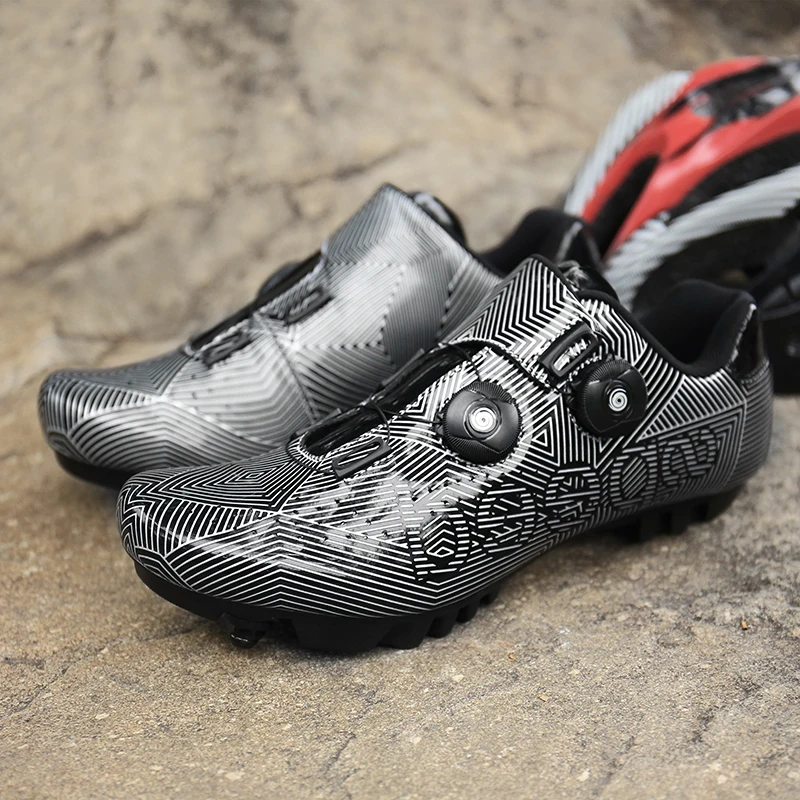 Male Outdoor Road Cycling Riding Sport Shoes Luxury Brand Women Bicycle Training Sneakers Light Weight Unisex Cycle Biking Shoes