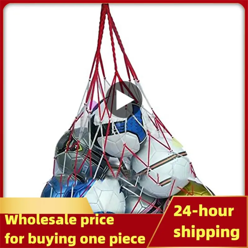 

Balls Carry Net Bag Outdoor Sporting Soccer Net Portable Sports Equipment Basketball Volleyball Ball Net Bag