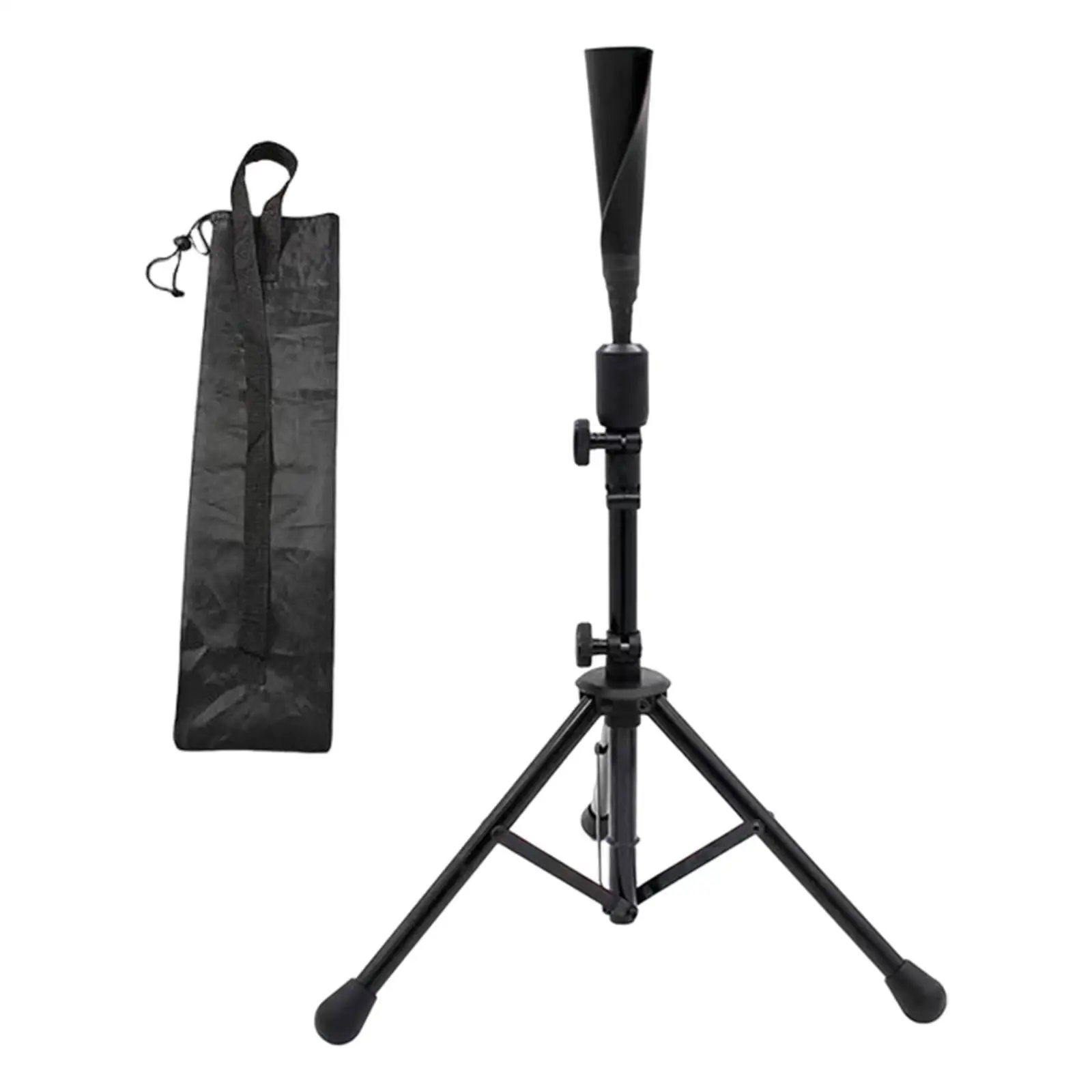 Baseball Batting Tee Adjustable Height Training Equipment Exercise Tee Stand for Men Women Beginner Outdoor Pitching Balls