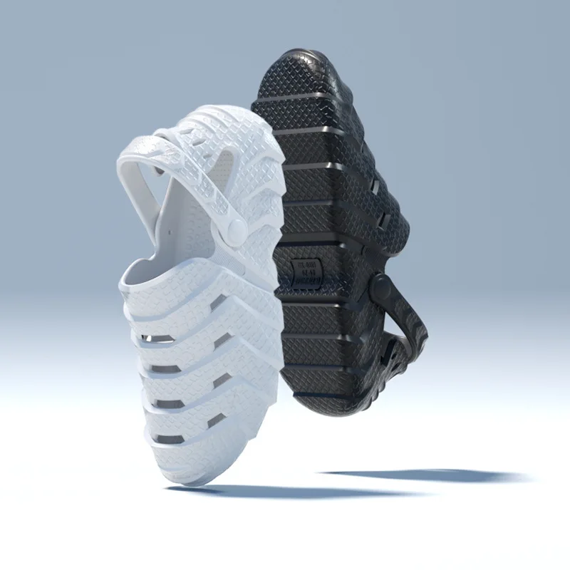 

Men's Slippers Hole Shoes Non-Slip Wear-Resistant Soft Bottom Lightweight Sandals