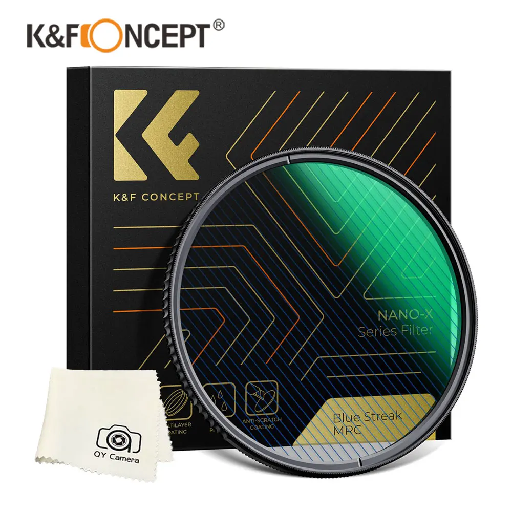 

K & F Concept голубой фильтр для рисования зеленая пленка серии Nano-X 67 мм 72 мм 77 мм 82 мм Спилберга