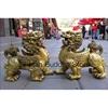 A pair Fengshui talisman Door Fu Dog Lion Lucky pixiu beast kylin Brave troops 1