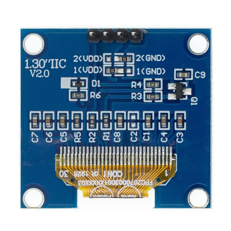 1.3" OLED Display Module White Blue Color Drive Chip SH1106 128X64 1.3 Inch LCD LED IIC I2C Communicate image 4