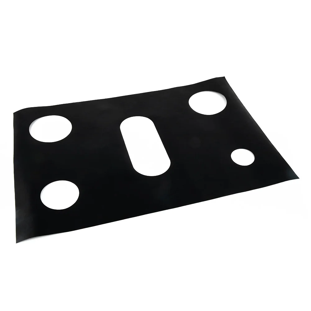 

0.2mm Thickness Gas Stove Protectors Cover Liner 5 Holes Anti-Oil Gas Range Stovetop Burner Cooker Protective Covers Mat Pad
