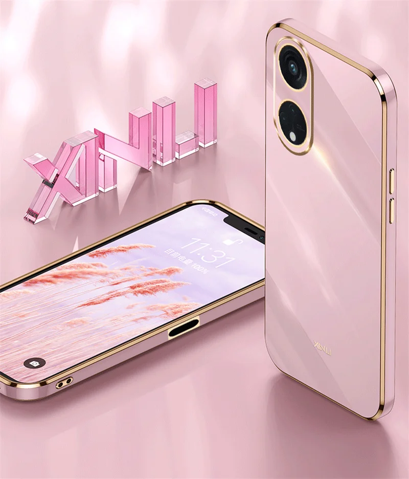 Фото Для OPPO A98 5G однотонные цветные силиконовые мягкие чехлы для телефонов OPPO A98 A 98 2023 CPH2529 OPPOA98 защитная задняя крышка №5