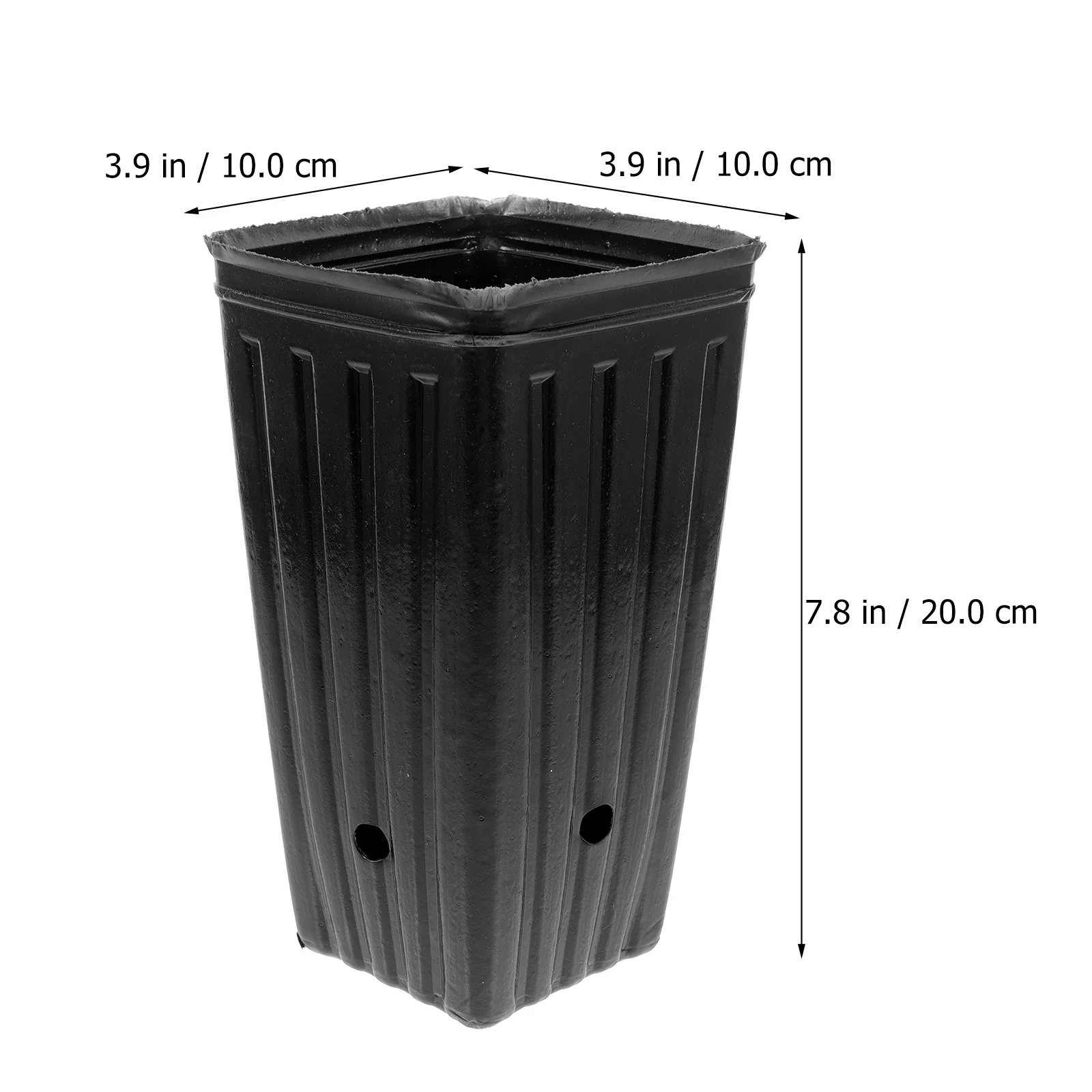 Tall Seedling Pot Garden Planting Cup Bag 30 Pcs Flower Pot
