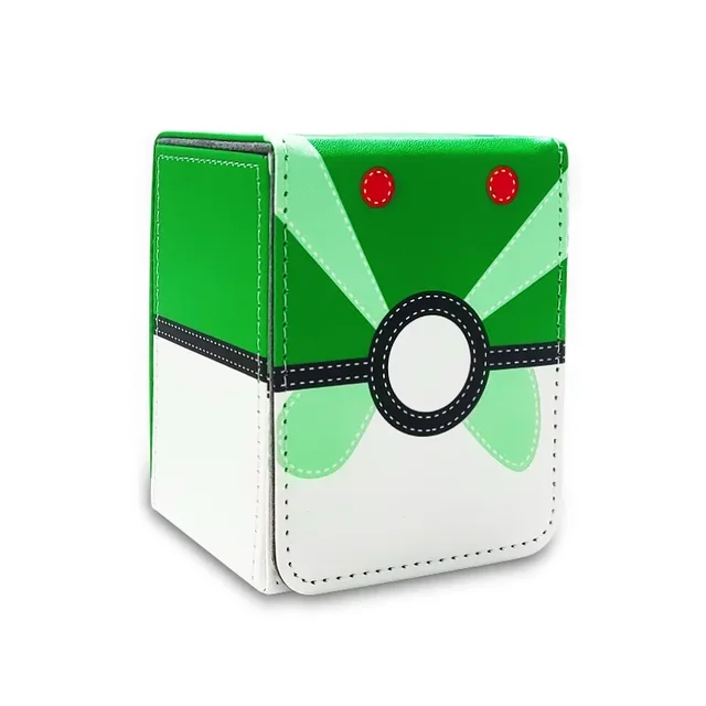 PTCG Anime Game 100PCS Trading Card Storage Collection Box Magnetic Luxury Protection Storage Box ACG Card Storage Gifts 2
