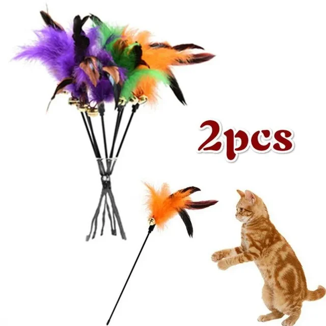 Feather Cat Teaser Wand 2