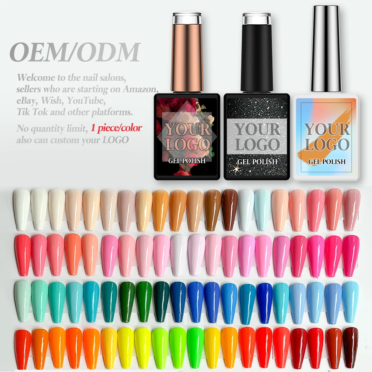 FZANEST 120colors Gel Nail Polish Custom Logo Soak Off Gel Polish OEM Gel Polish Wholesale Free Sample Private Bottles 2
