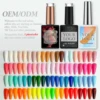 FZANEST 120colors Gel Nail Polish Custom Logo Soak Off Gel Polish OEM Gel Polish Wholesale Free Sample Private Bottles 2