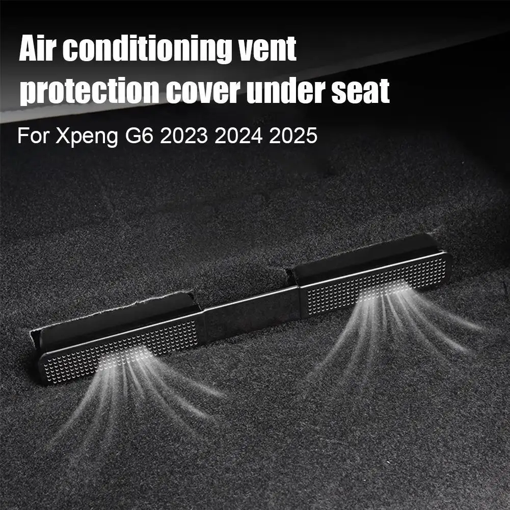 For Xpeng G6 Under Seat Air Conditioning Covers Outlet Air Dust Anti-blocking Protective Accessories Cover V D8Y9