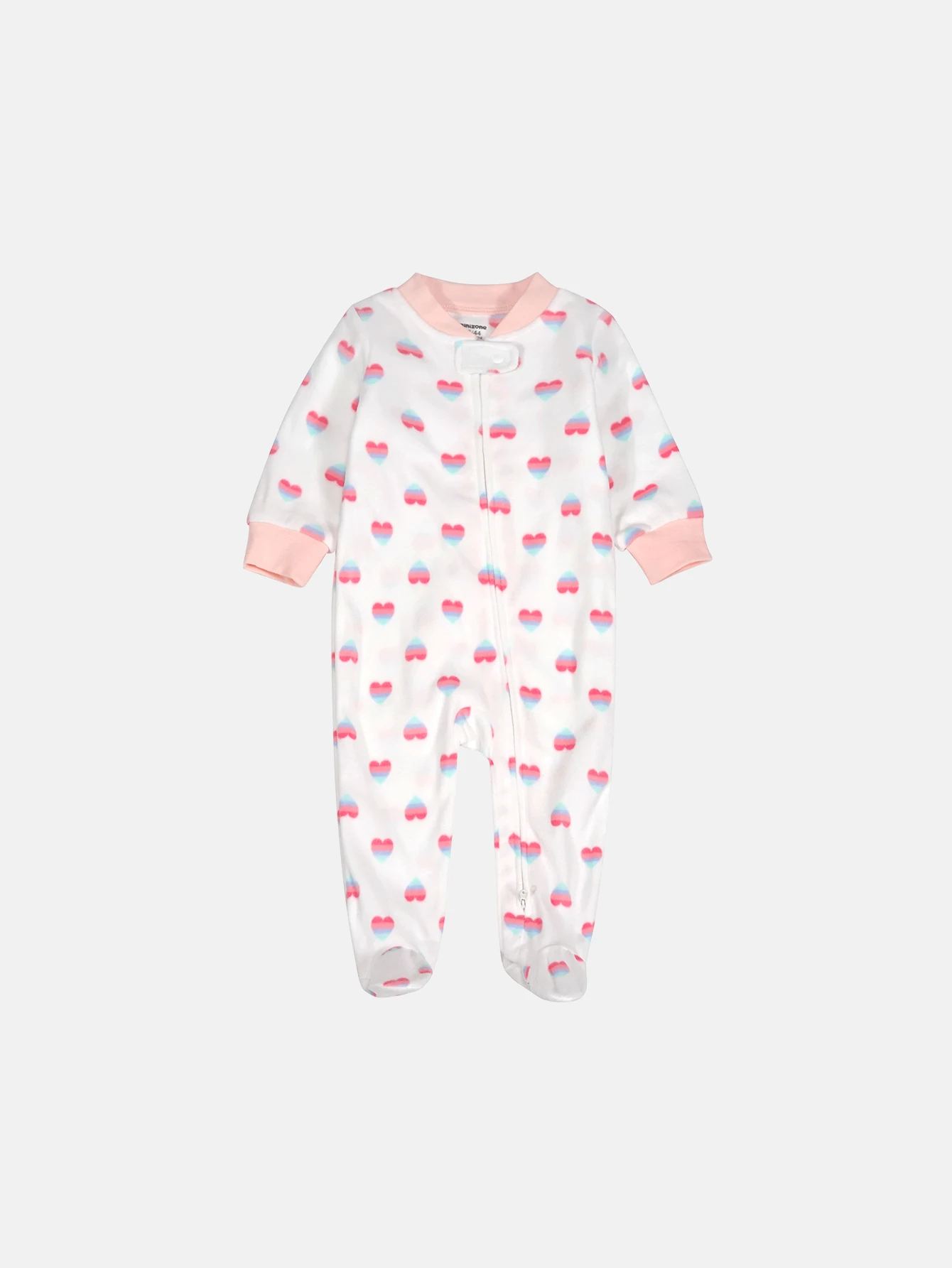 Baby jumpsuit for spring , new home jumpsuit for girls, pajamas, newborn jumpsuit, double zippered fleece home suit