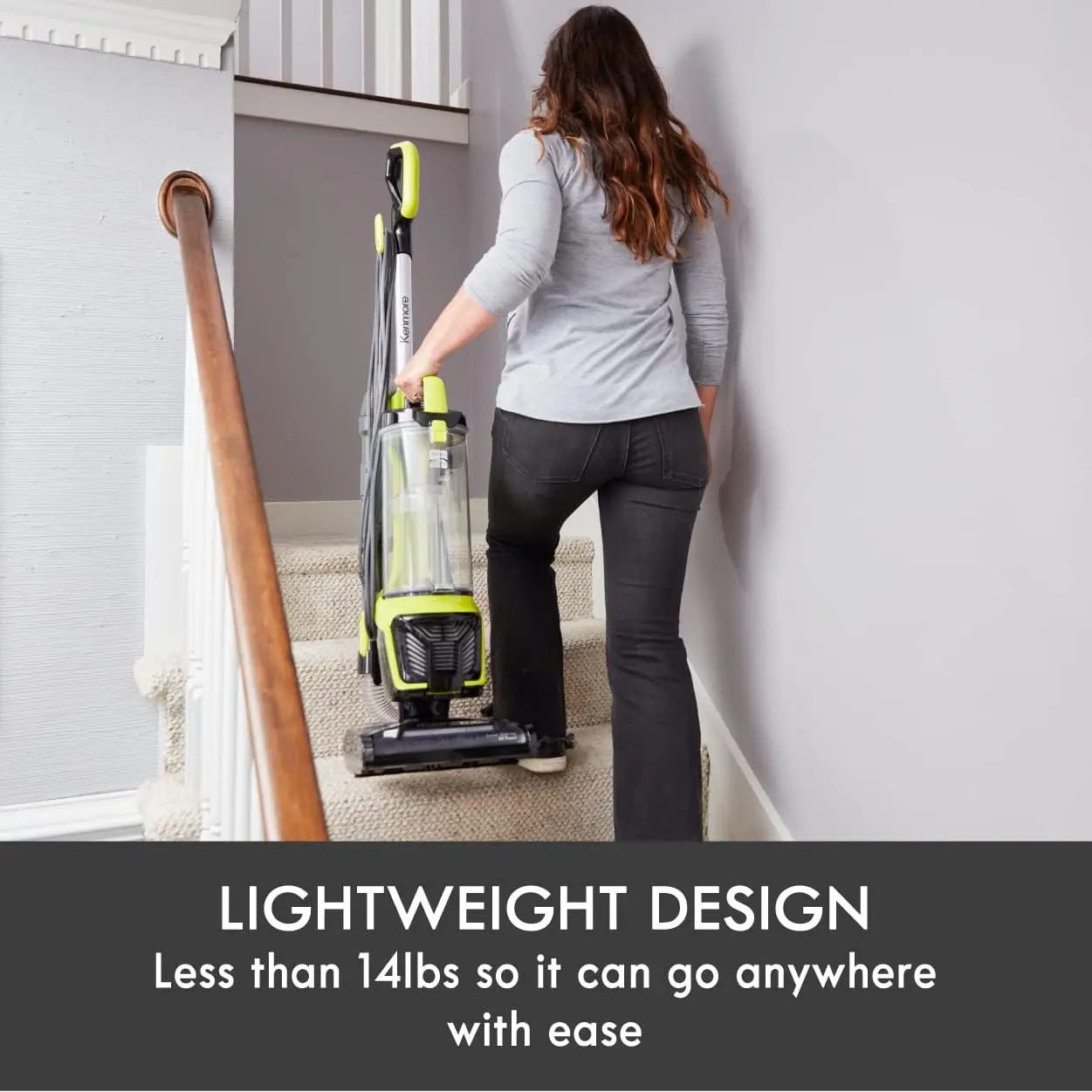 Bagless Upright Vacuum Cleaner with 2-Motor System 4