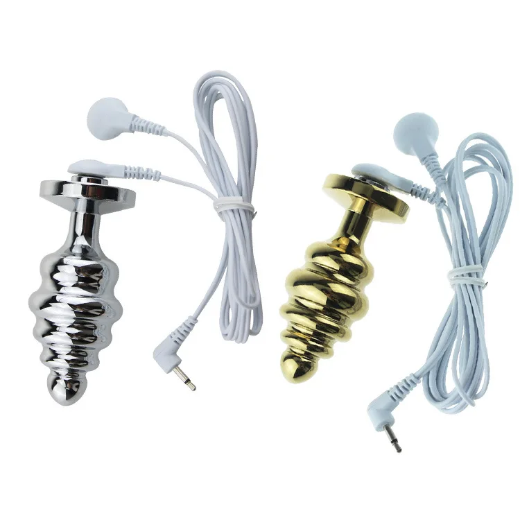 Sex Products Electric Shock Anal Plug Butt Plug Medical Themed BDSM Fetish Vagina Stimulator Sex Toys Men Women Masturbation