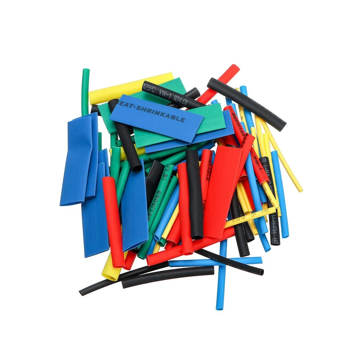 164pcs Heat-shrink Tubing Thermoresistant Tube Heat Shrink Wrapping Kit Electrical Connection Wire Cable Insulation Sleeving