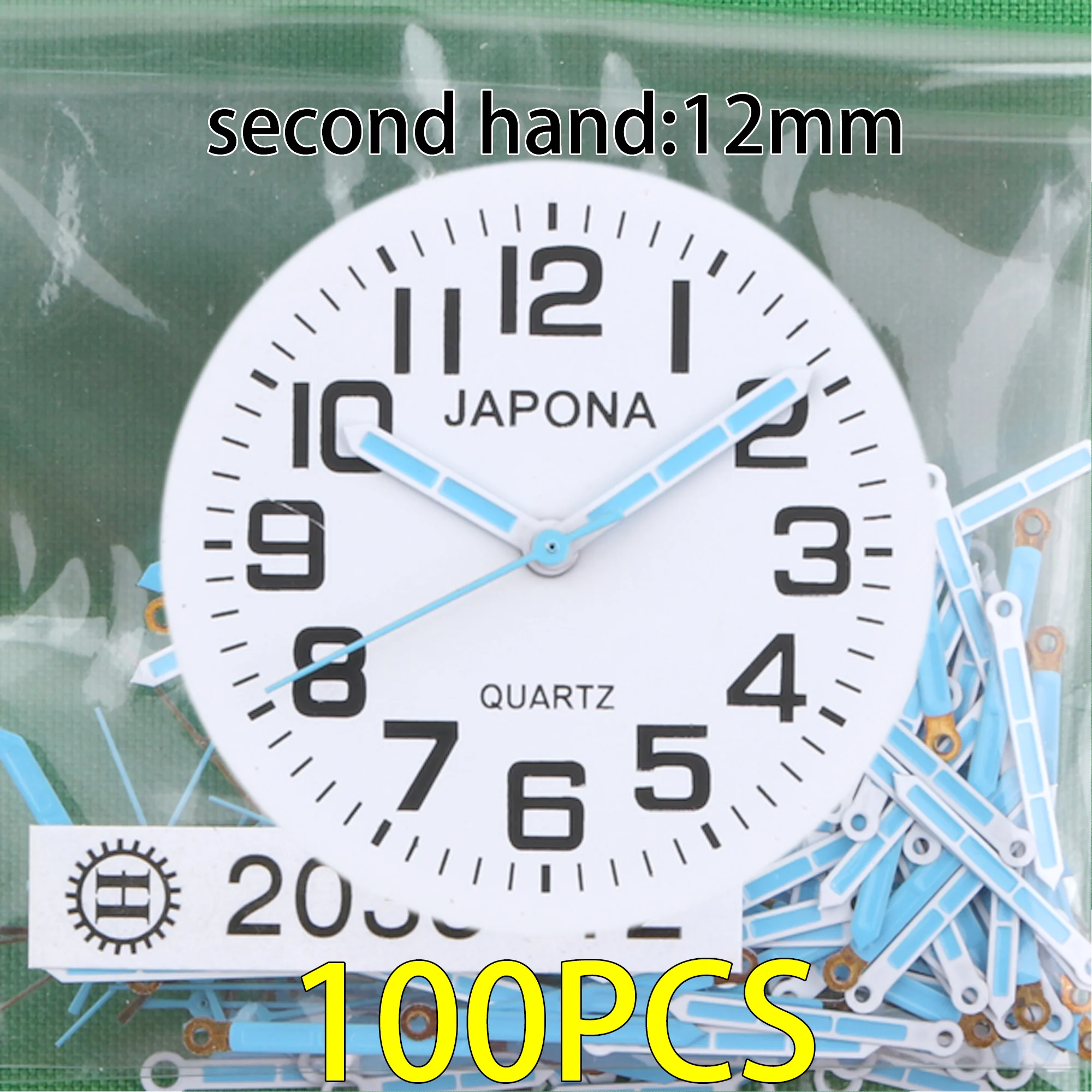 

100pcs watch hands blue Watch hand Watch pointer 2035 watch hand, applicable PC21 hand sl68 hand gl68 hand sl39 hand