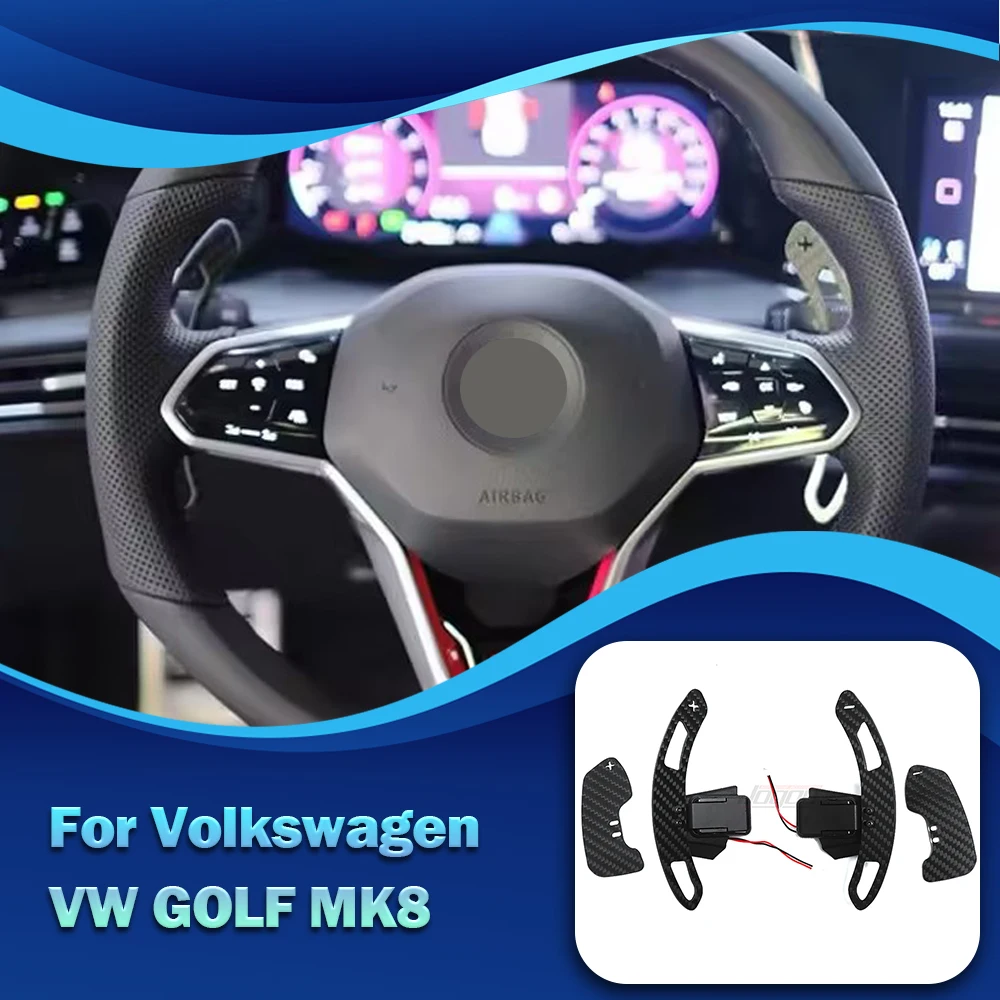 For Volkswagen For VW GOLF 8 MK8 GTI R CC Car Steering Wheel Magnetic Paddle  Shifter Replace Style Interior Accessories - AliExpress