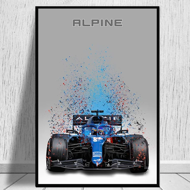 2023 Formula 1 World Champions Poster print –