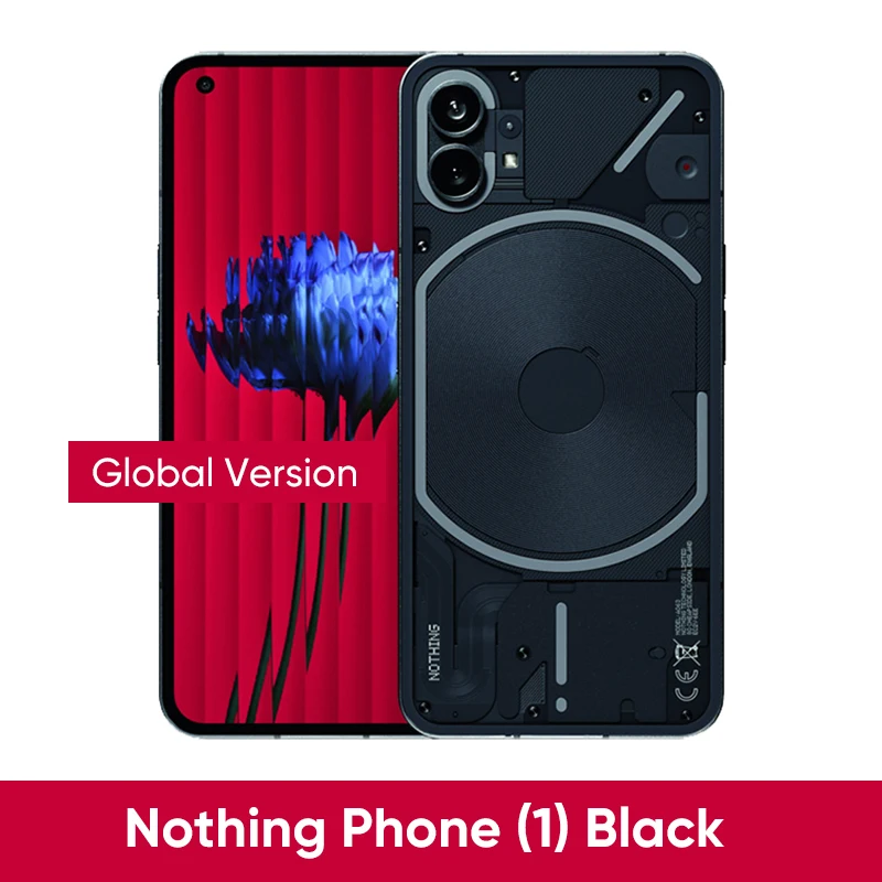 nothing phone 1 black 8gb/ 256gb Smartphone Nothing Phone 1 5G
