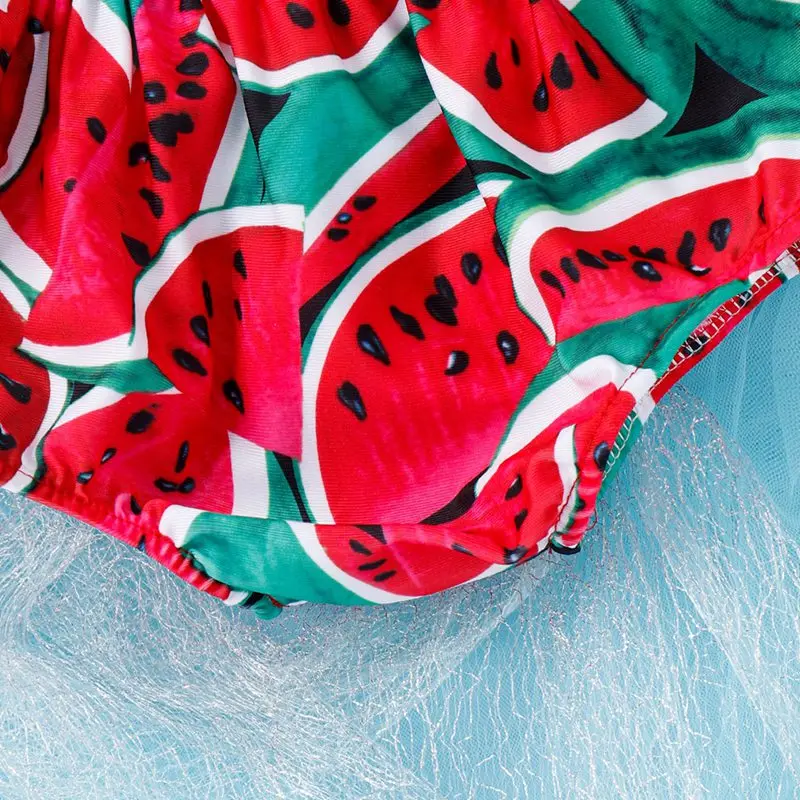 Sunny Days are Here: Dress Your Little One in the Cutest Watermelon and Pineapple Print Swimsuit Set 1-5 Years