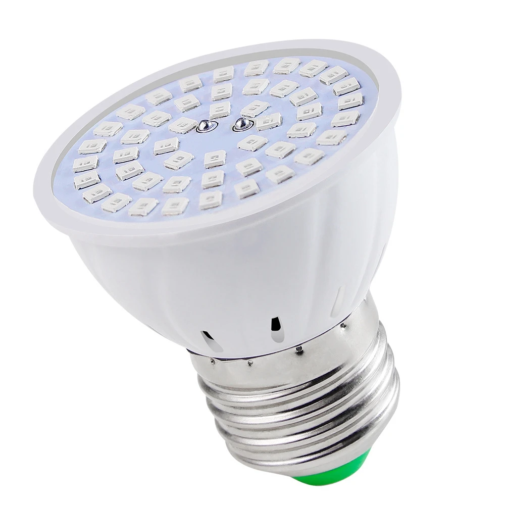 

E27 80 Leds Plant Grow Lamp Led Full Spectrum Growth Light Bulbs Seedling Flower Phyto Lamp for Indoor Hydroponic Plants
