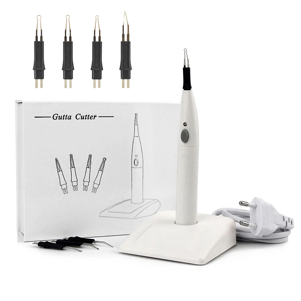 

Dental Endo Gutta Teeth Gum Whitening Oral Hygiene Dental Equipment Tooth Cutter Percha Breaker Cutting Tool with 4 Tips