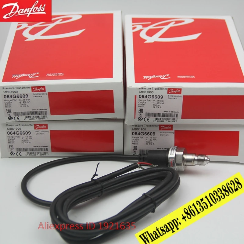 Original DAN.FOSS MBS1900 064G6609 Pressure Transmitter FAIRSZ STORE