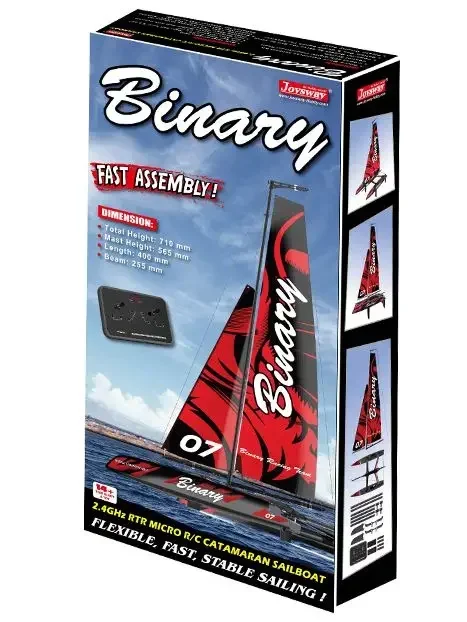 New Joyway 8807 V2 V3 Remote-Controlled Competition Ship Joyway 8807v2 V3 Pure Wind Catamaran Romote Control Sailing Model Toy 6