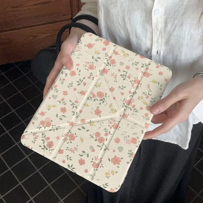 Floral Protective Tablet Case