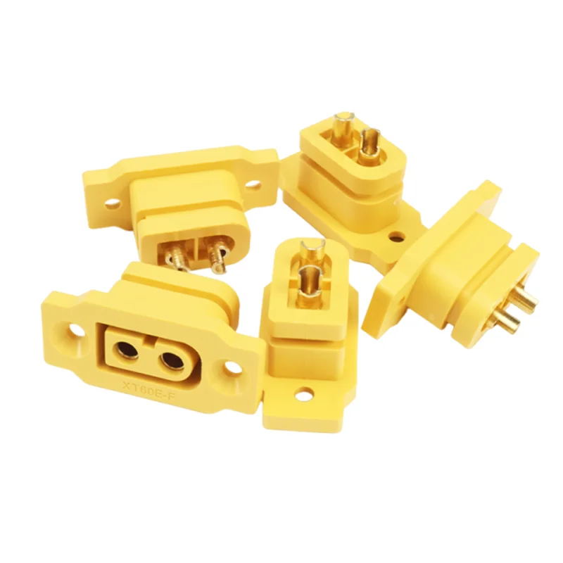 5 Stück / 10 Stück XT60E-F Buchsenstecker, Hochstrom, vergoldet/vermessingt, Ni-beschichteter Steckverbinder, Adapter für RC-Modell-Batterieanschluss