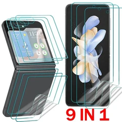 Hydrogel Screen Protector Set - Premium Soft TPU Anti - Scratch Protective Films - Galaxy Z Flip 6 (9 in 1 Films)