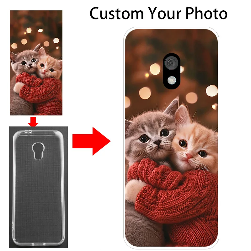 Personalized Custom Clear Phone Case with DIY Photo Insert