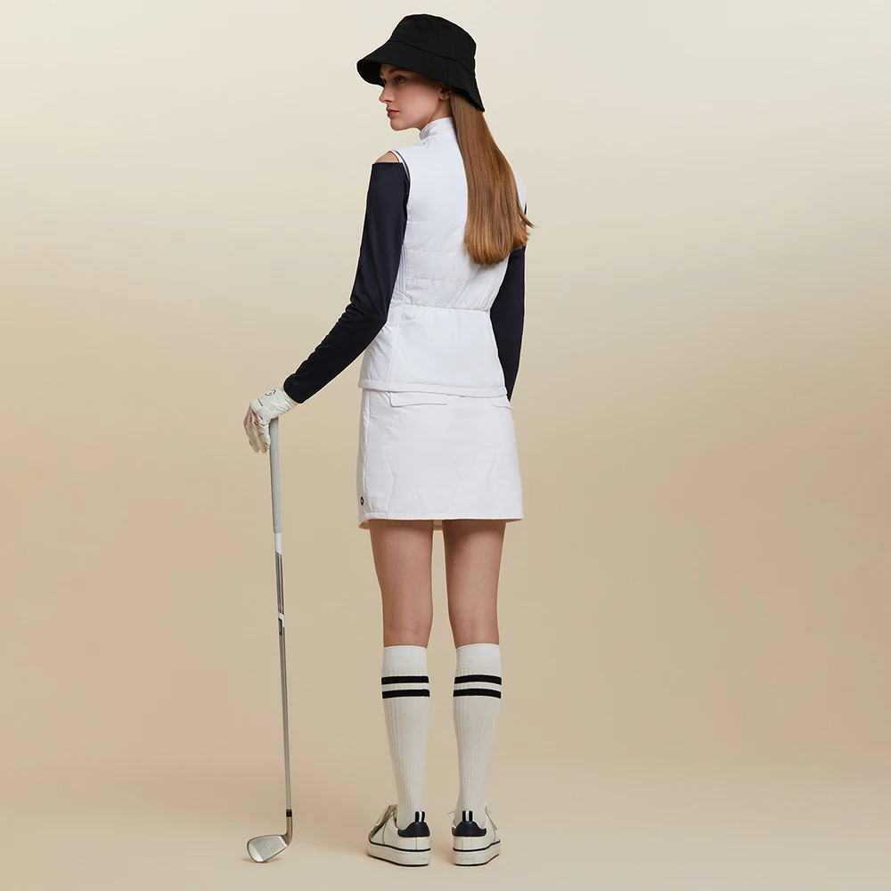 HELIX Golf Women's Woven Down Cotton Skirt New Outdoor Waterproof Warm Short Skirt