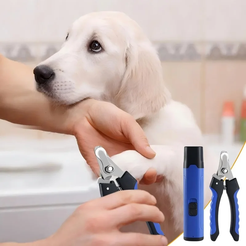 Professional Pet Nail Grinder Portable Dog Claw Care Ergonomic Pet Nail Grinder Low Noise Clipper For Dog Puppy Cat