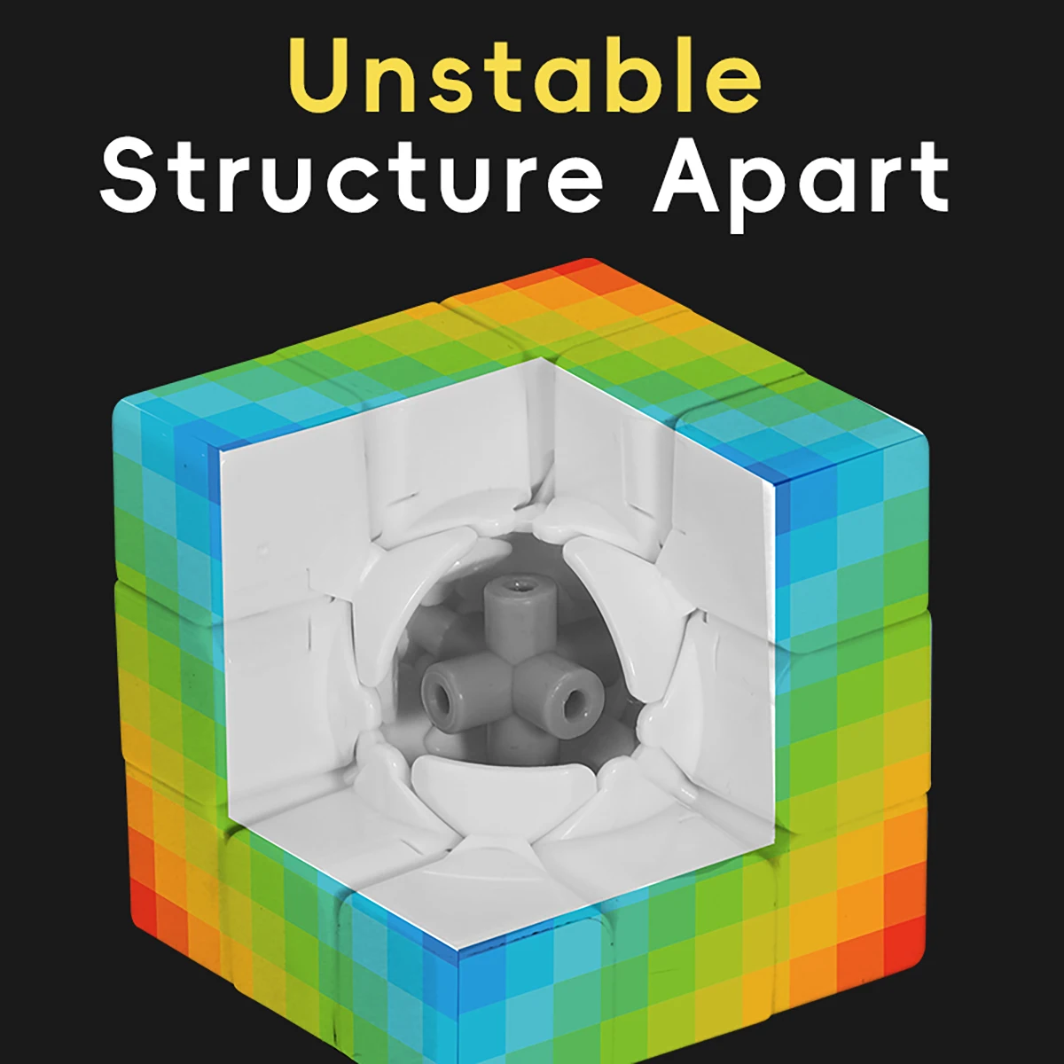 Cubo de Rubik 3x3 Degradado de colores