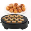 Household Takoyaki Machine Octopus Ball Mini Electric Baking Pan Breakfast Machine 220‑240V 4