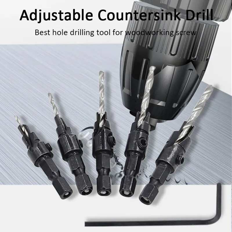 Woodworking Countersunk Countersunk Head Drill Countersunk Drill