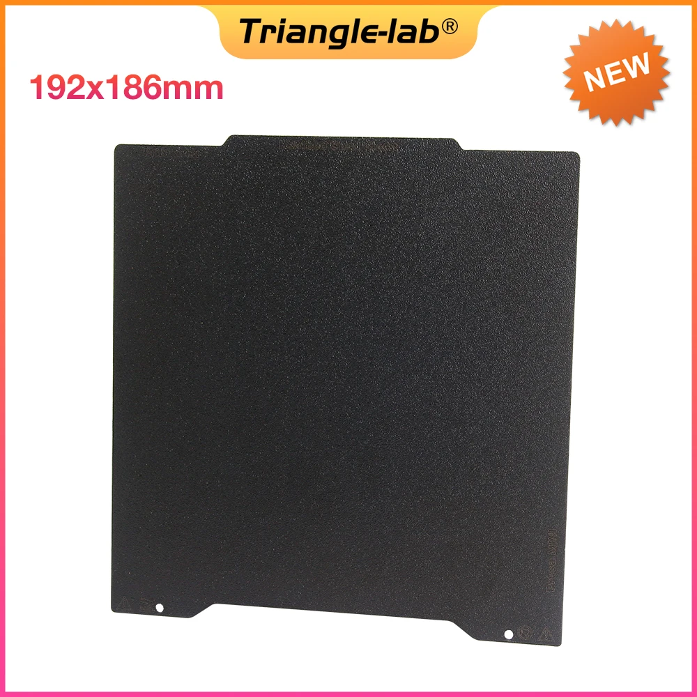 Trianglelab-dupla Face Texturizada Pei Primavera Aço Versão Atualizada para k1 K1max Artilharia x1 x2 Prusa Mini Ender3 Cr10 Voron c - Imagem 4