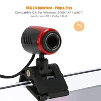 Desktop Camera USB2.0 with MIC HD Webcam Web Camera Cam 360 Degree for Computer PC Laptop for Skype / MSN Web Camera USB Camera - Image 3