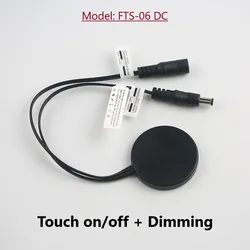 Smart Sensor Touch Switch for Cabinet LED Lighting, DC12V/24V, 5A 60W (FTS 06)