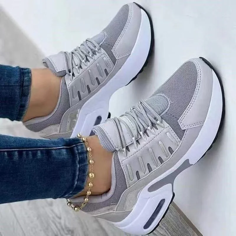 New Ladies Running Shoes Breathable Casual Shoes Outdoor Lightweight Sports Shoes Walking Sports Shoes Tennis Women's Shoes