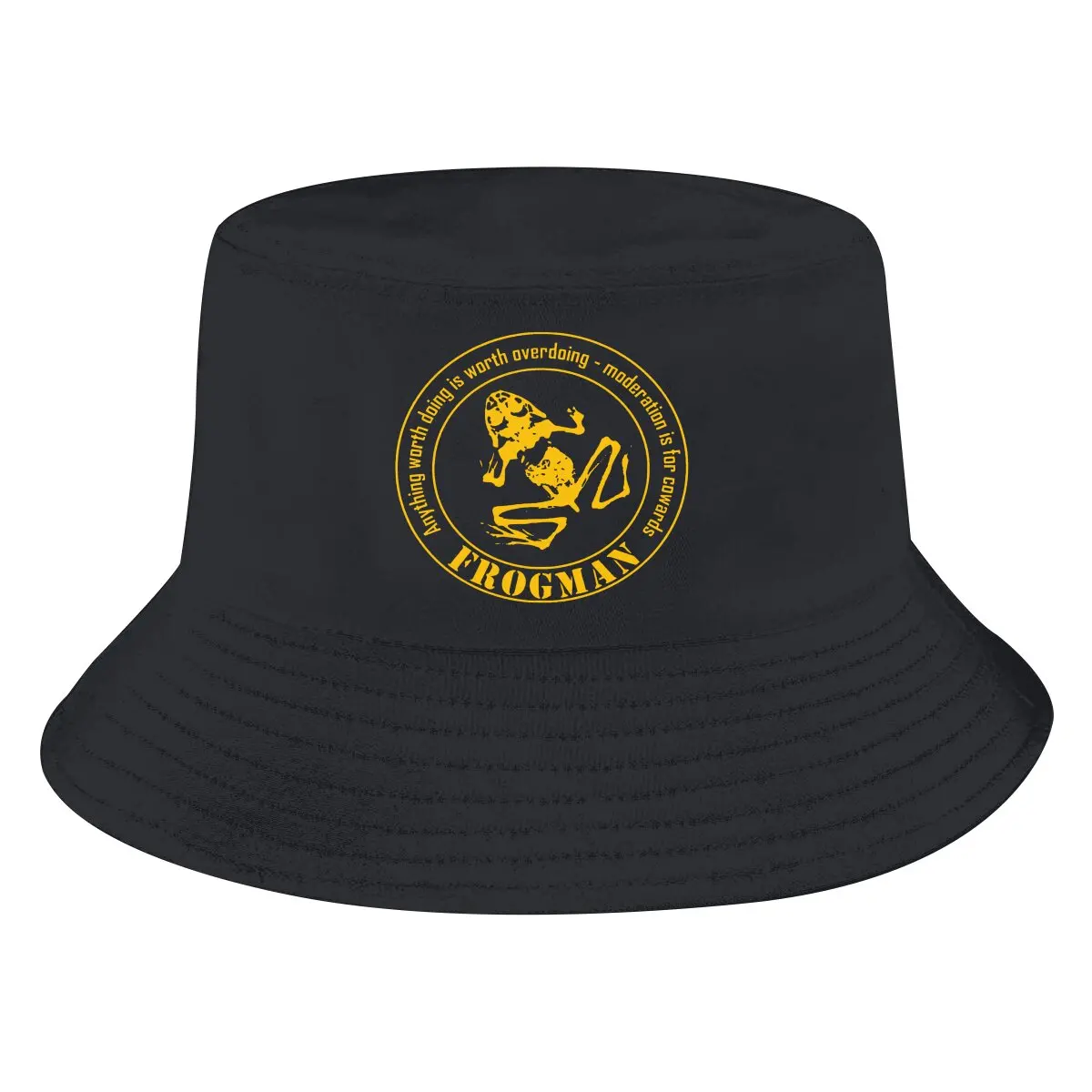 Dive Scuba Diving Bucket Hat Frogman Diver Berretto Da Pescatore Da Donna Da Uomo Hip Hop Beach Sun Fishing Hats